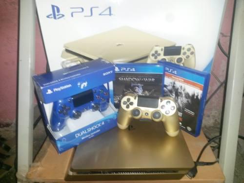 Sony Play Station 4 Ps4 1tb Slim Gold Edition