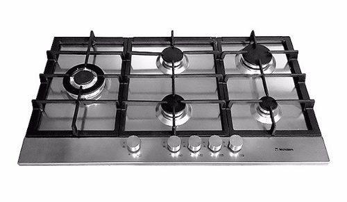 Tope De Cocina A Gas Tecnolam 90cm Acero Inoxidable