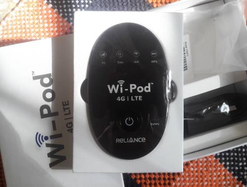 Wifi Portátil Multibam WiPod 4g Lte Reliance - [39 Vrd]