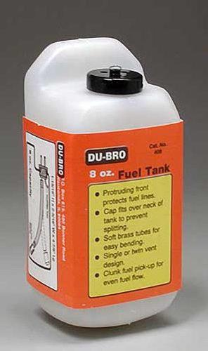 8 Oz. Fuel Tank (tanque) Ref 408 Dubro. 7 Vrdes