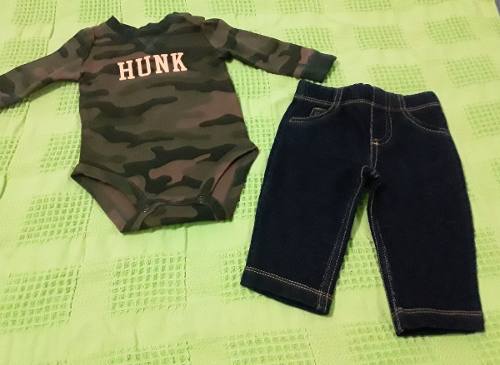 Conjunto Carters Usado Talla Nb