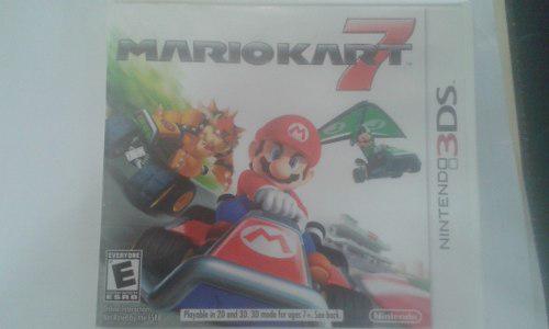 Juego Mario Kart 7 3ds Nintendo En Buen Estado