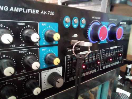 Planta Amplificador Casero. Mp3 Usb. Radio Fm Micrófonos