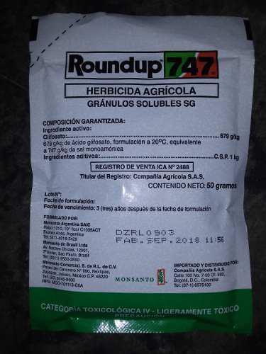 Roundup 747 Herbicida
