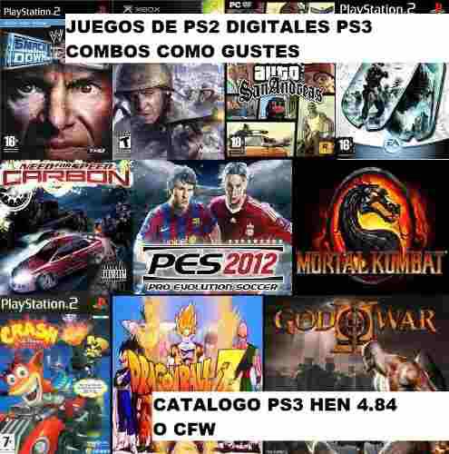 Combos De Juegos De Ps2 En Ps3 Baratos!