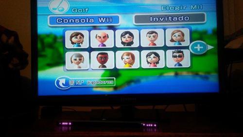 Consola De Wii Con Accesorios,guitar Hero Y 11 Juegos