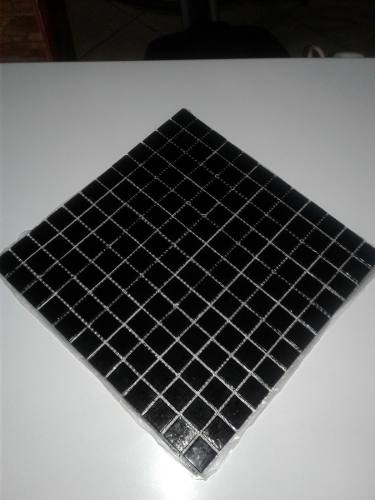 Malla Mosaico Negro 32 X 32