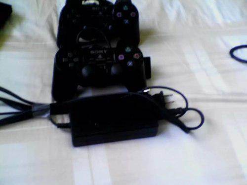 Play 2 En Venta Con 15 Juegos Y 2 Controles