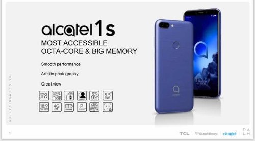 Teléfono, Celular, Alcatel 1s Octa-core 32 Gb 3gb Ram 5.5