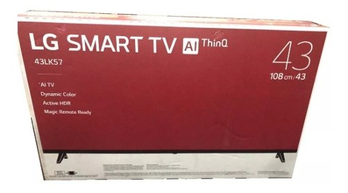 Tv Lg Smart Tv De 43 Pulgadas Full Hd Nuevo