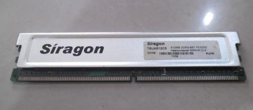 02 Memorias Ram Siragon Ddr2-667 512mb