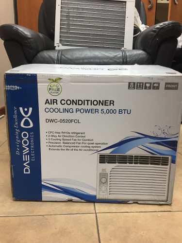 Aire Acondicionado Ventana 5000 Btu Daewoo