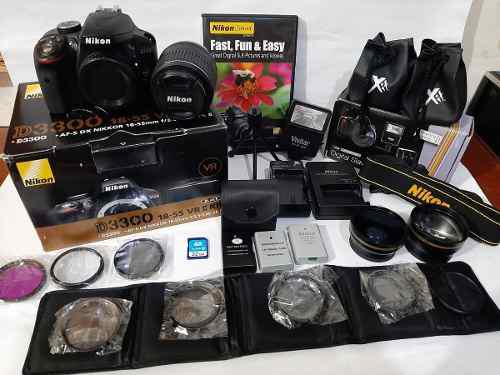 Camara Nikon D3300 + Accesorios