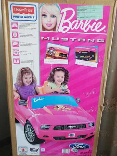 Carro Electrico Mustang Barbie