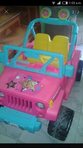 Carro Jeep Electrico De Barbie