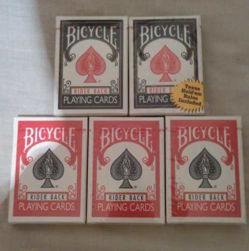 Cartas Bicycle Para Jugar Poker O Hacer Cartomagia