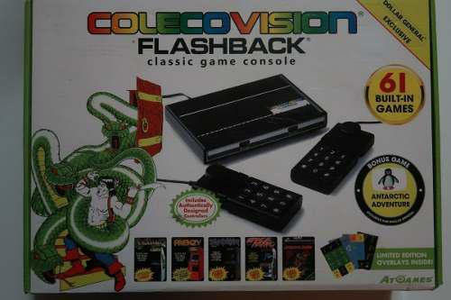 Coleco Vision Flashback Nueva Con 61 Juegos Incorporados