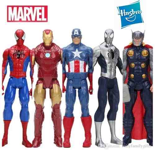 Figuras De Acción Avengers Marvel Hasbro Thor, Spiderman