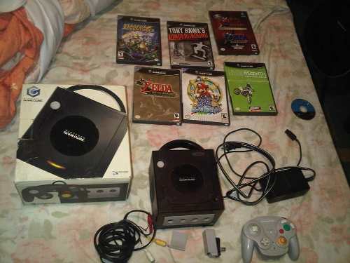 Game Cube Con Juegos Originales, Control Inalambric