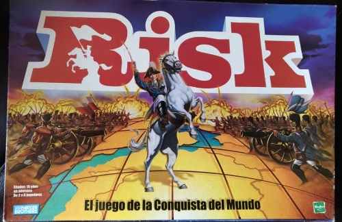 Juego De Mesa Risk Completo En Su Caja. Marca Hasbro