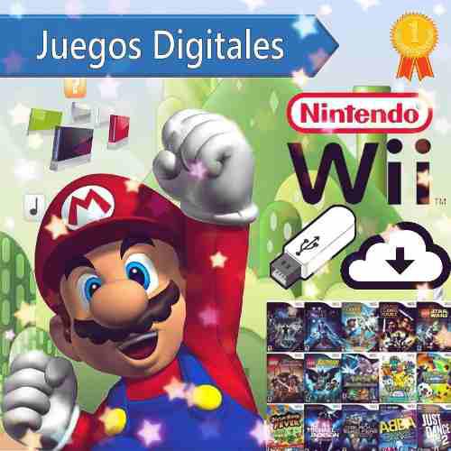 Juegos Digitales Para Nintendo Wii X 4 (tienda Fisica)