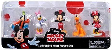 Mickey Mouse Y Sus Amigos Set 6 Figuras Original