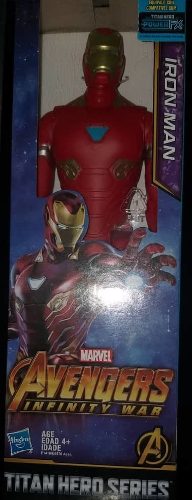Muñeco De Iron Man Titan Hero Hasbro Original 30cm