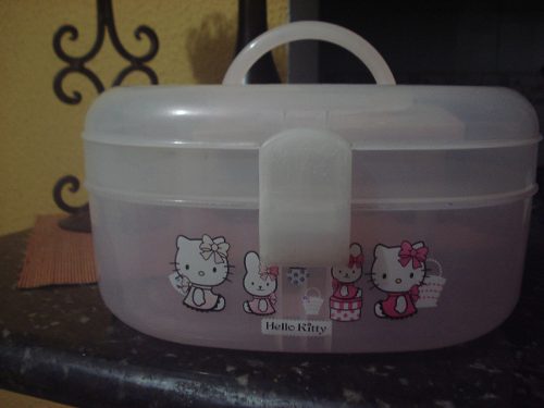 Neceser U Organizador Plastico Sanrio Hello Kitty Usado