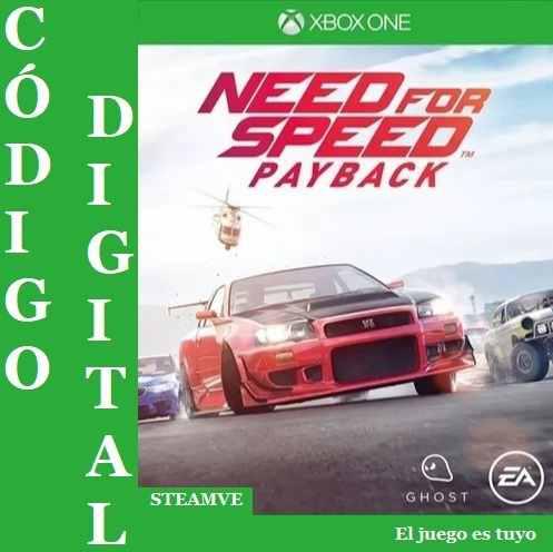 Need For Speed Payback Xbox One Código Digital Mejor Precio