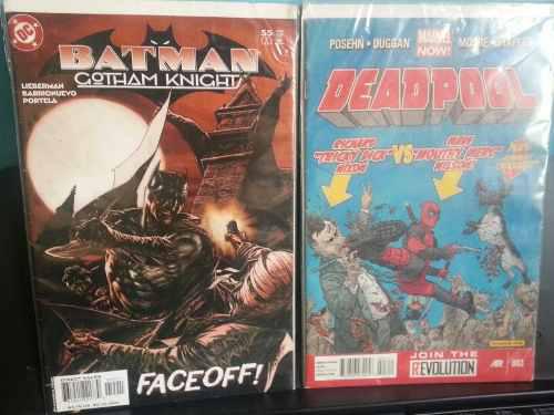 Revistas De Batman Y Deadpool