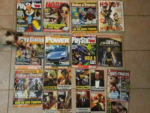 Revistas Playstation- Guías Tomb Raider, Fear Efect Etc