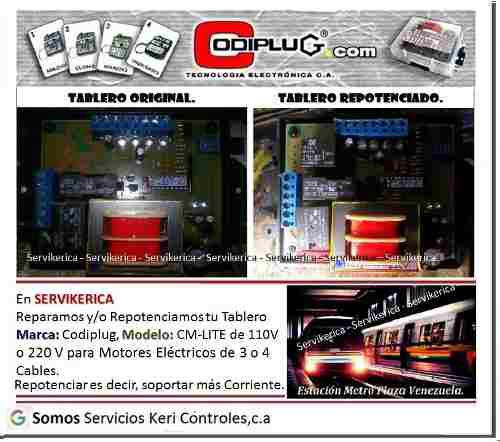 Tablero Codiplug Software Control Cm-lite 110 Ó 220 V