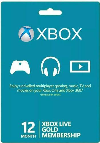 Xbox Live Gold 12 Meses Pregunte Precio!