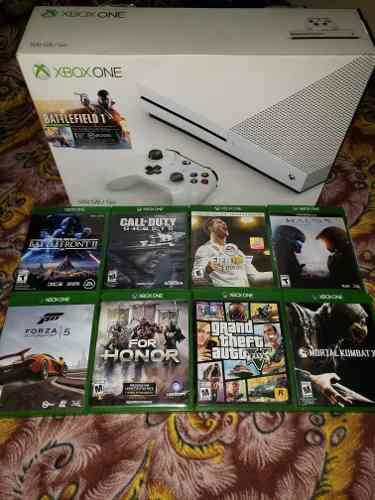 Xbox One S Con 15 Juegos