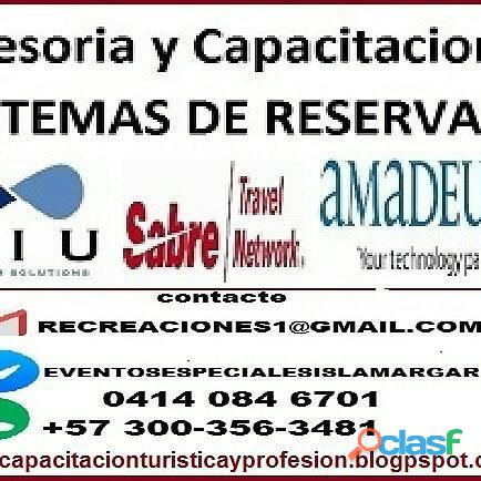 CURSO BASICO RESERVAS.AGENTE FREE LANCE TURISMO