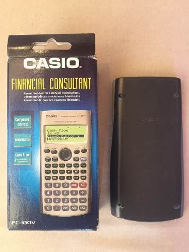 Calculadora Casio Financial Consultant Fc-100v