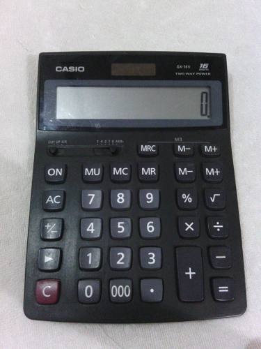 Calculadora Casio Gx-16v, 16 Digitos