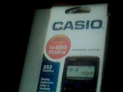 Calculadora Casio Natural V.p.a.m. Fx-82es Plusbk Usada