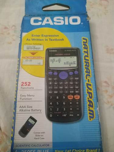 Calculadora Científica Casio Fx-350es Plus Como Nueva