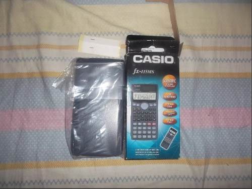 Calculadora Científica Casio Negra Fx 115ms