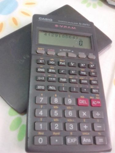 Calculadora Cientifica Casio Fx 350tl 5v P.a.m