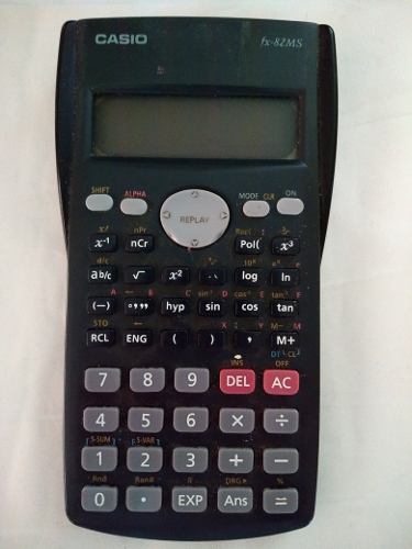 Calculadora Cientifica Casio Fx 82ms - Sin Pila - 5 V