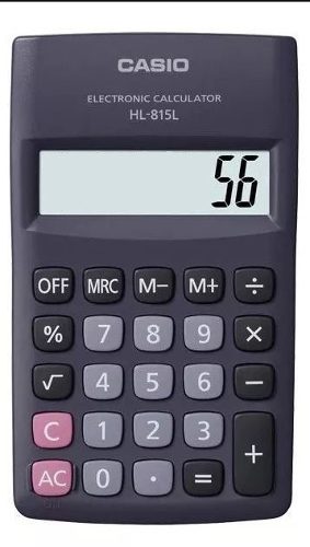 Calculadora De Bolsillo Casio Hl 815l Usada