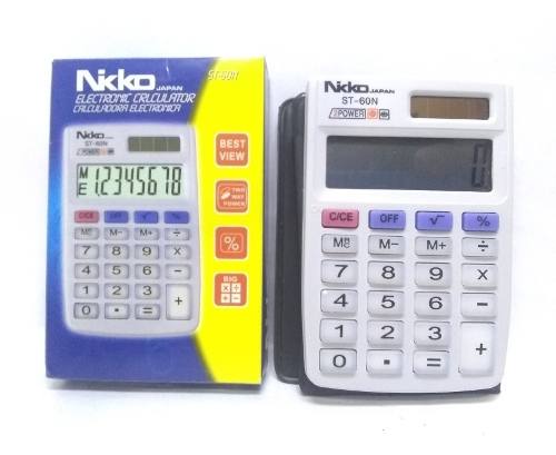 Calculadora De Bolsillo Nikko Bs 