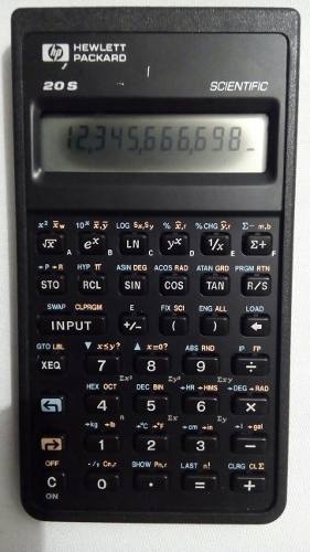 Calculadora Hp Cientifica, Modelo Hp 20s, Usada