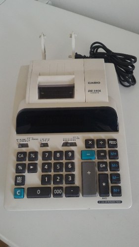 Calculadora Sumadora 14 Dígitos. Casio Dr140l 100%