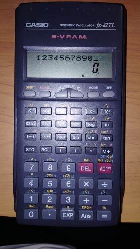 Casio Calculadora Científica Fx-82tl