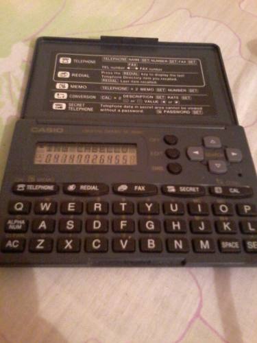 Casio Digital L Diary Sf . Diario, Fax, Calculadora