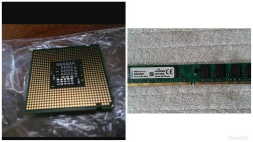 Combo Procesador Intel Core Duo + Memoria De 2 Gb Ram Ddr2