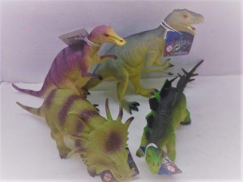 Dinosaurios De Goma Juguete Con Sonido Chillones